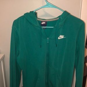Nike Zip Up Size: Medium